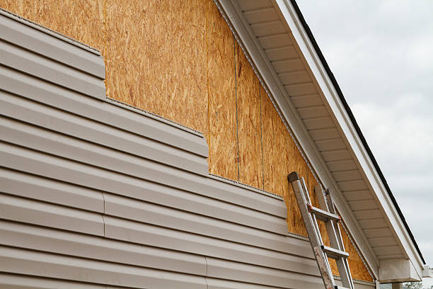 Professional Siding Repair technician working in Madera, PA